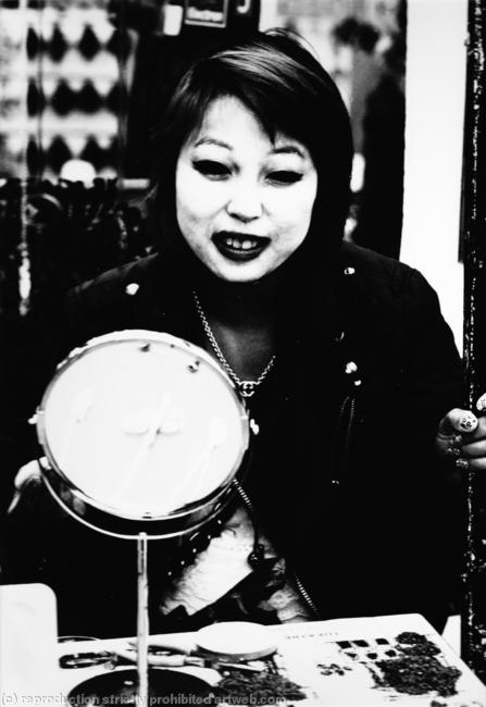 White mask