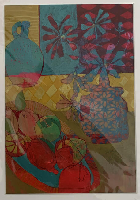 Still Life with flowery pot