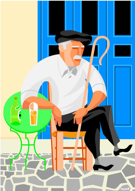 Old Greek guy