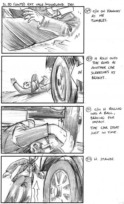 39 Steps storyboard 4