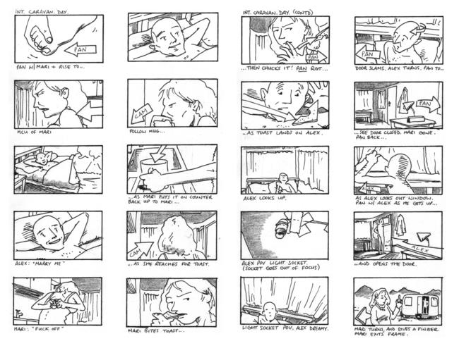Trout storyboards