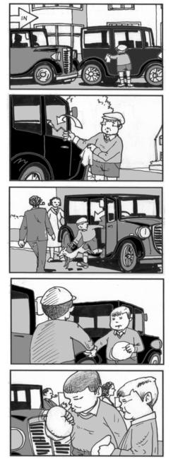 Vauxhall pitch storyboards