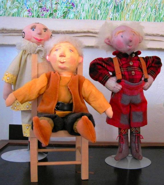 sculpted dolls
