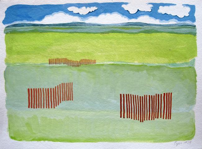Snow Fences: summer