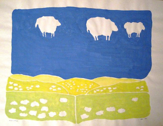 Grazing Sheep