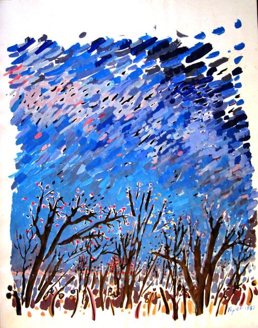 a twilight field