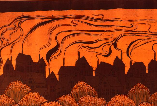hillside detail