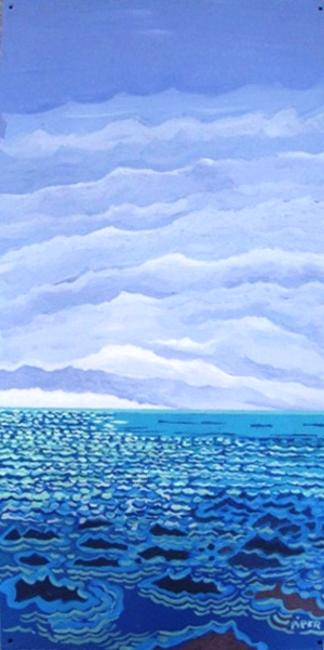 sea and sky mural