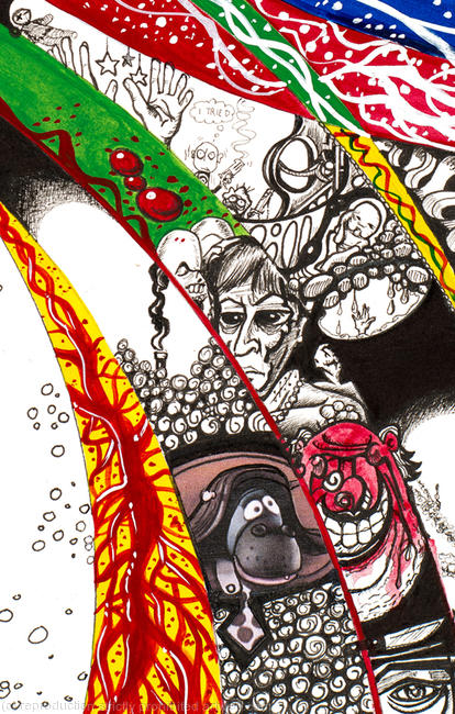 Plucking Cliches from the Sky (detail 1)