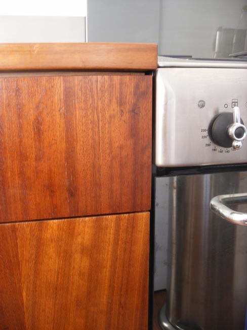 reclaimed iroko kitchen