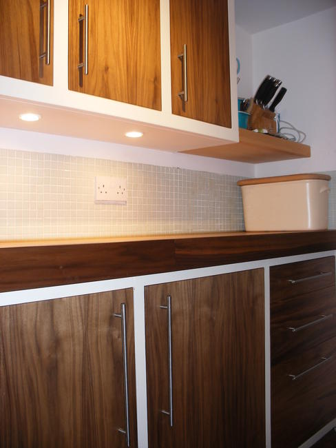 bespoke walnut kitchen