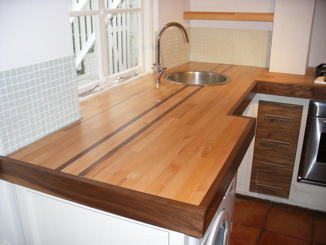 bespoke walnut kitchen