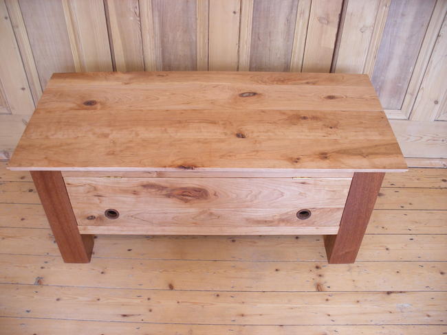 reclaimed cherry cabinet