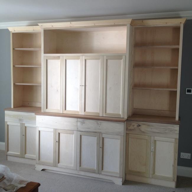 bookcase,tv console and display cabinet, built in furniture