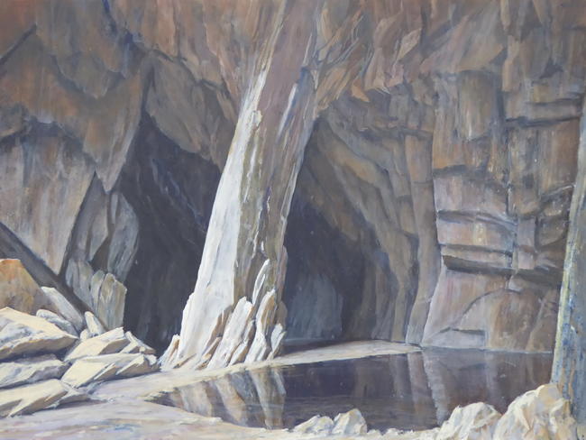 Pillar, Cathedral Quarry
