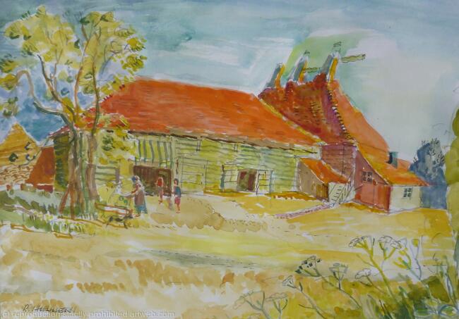 Barn and Oast Houses, Great Dixter