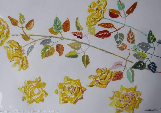 Yellow Roses - Still Life