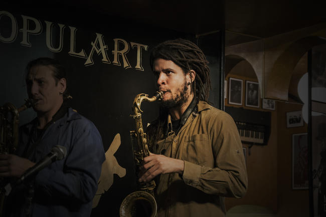Habana y Madrid Sax at Cafe Jazz Populart