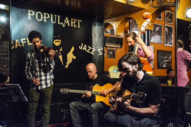 Menilmontant Swing at Cafe Jazz Populart