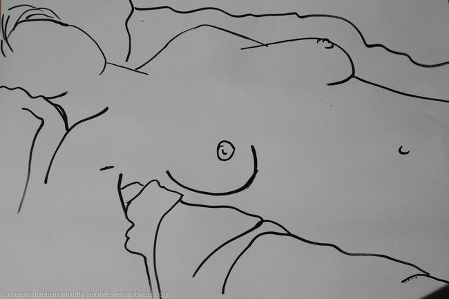 woman at rest