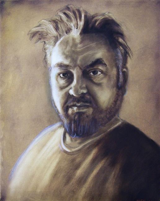 Self Portrait in Sepia
