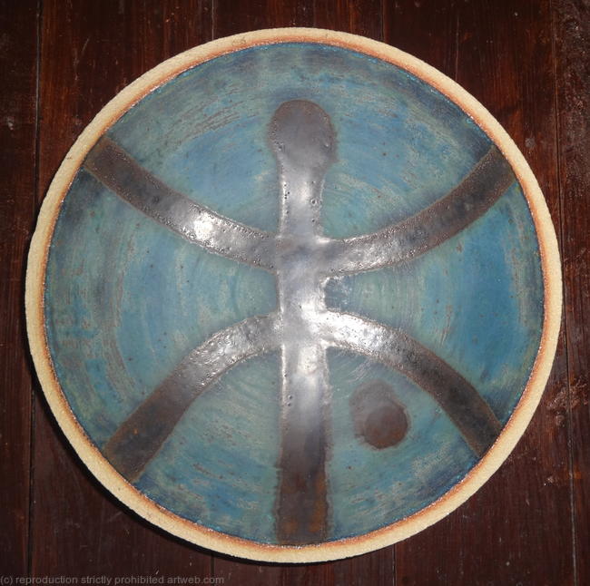 Medium 'Cave painting' bowl