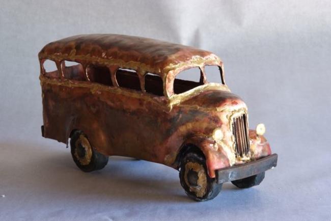 vintage omnibus front view