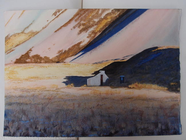 Top Hut, Ashburton River, New Zealand