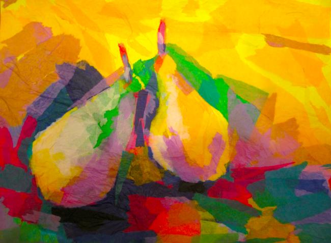 Pears on Paper