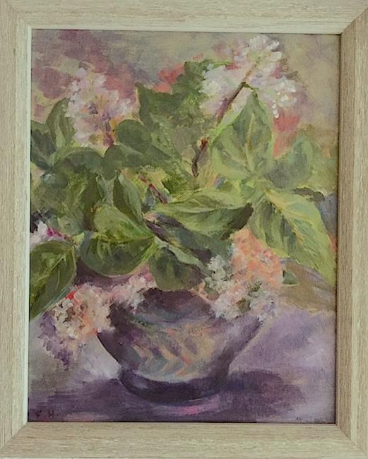 Vase with Apple Blossom