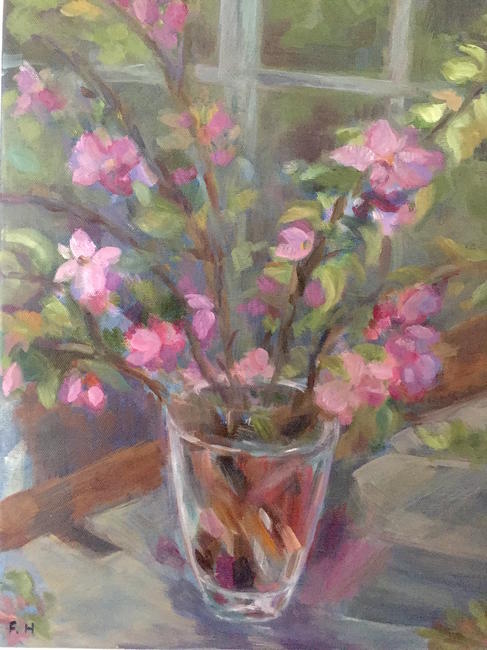 Blossom in vase