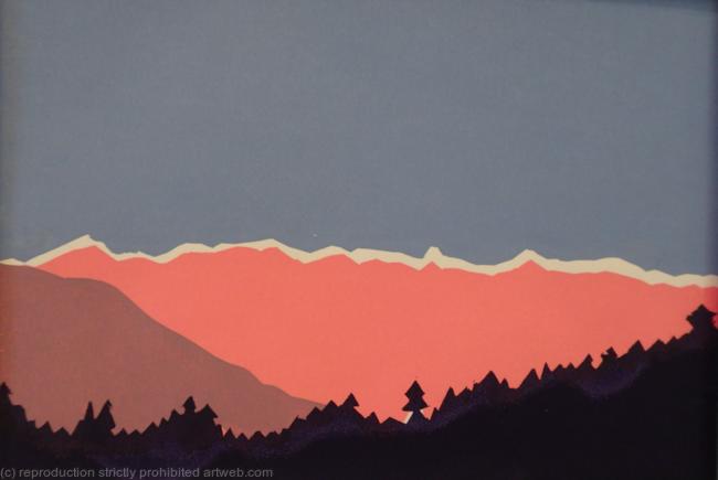 Mountains and Forest