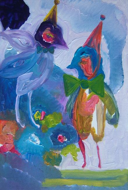 Birds with bow ties