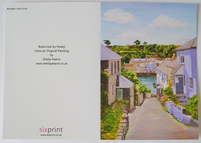 Card - Bodinnick by Fowey