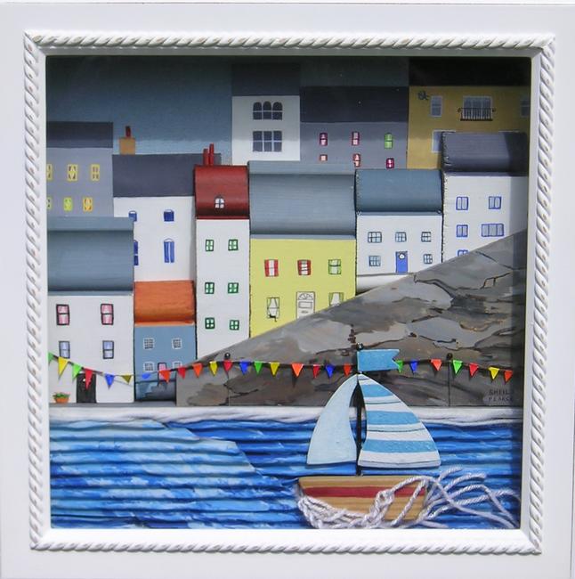 Harbour Scene Diorama