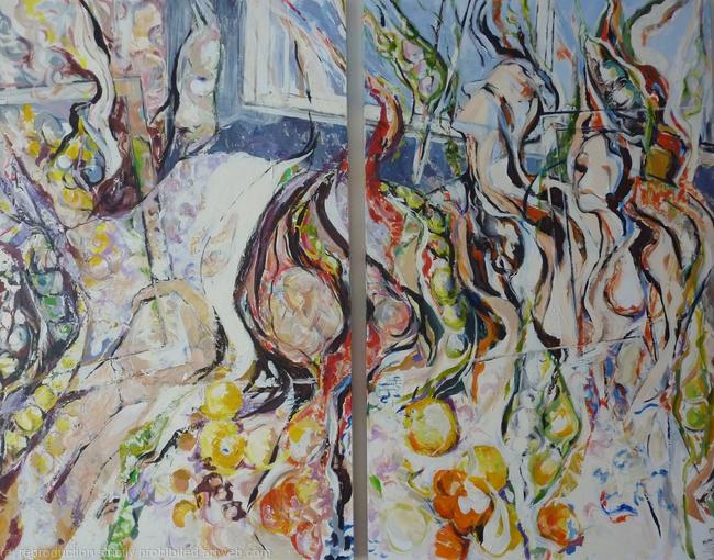 Interior ( diptych )