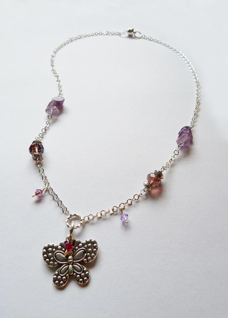 Butterfly necklace