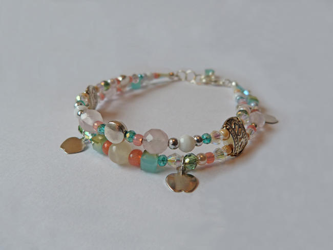 Sweet summer apples bracelet