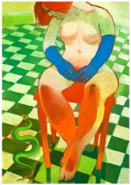 Green Room, Blue Gloves