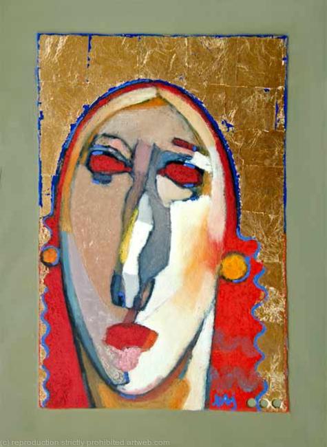 Gold Leaf Madonna