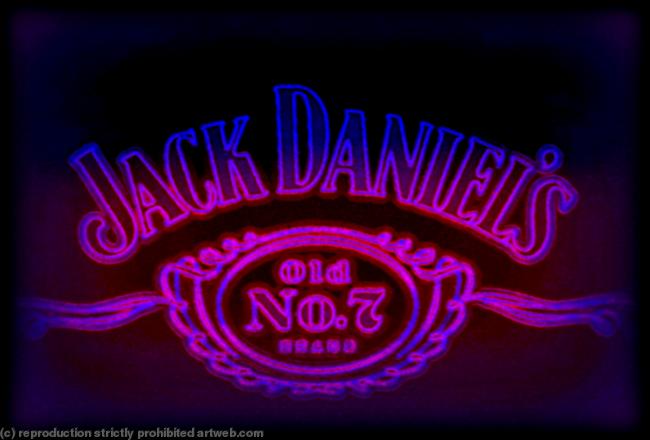 Jack Daniel's neon