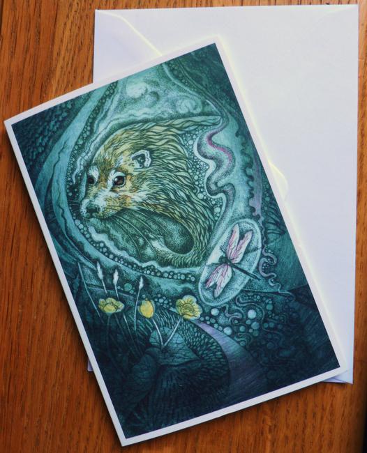 Otter and Dragonfly