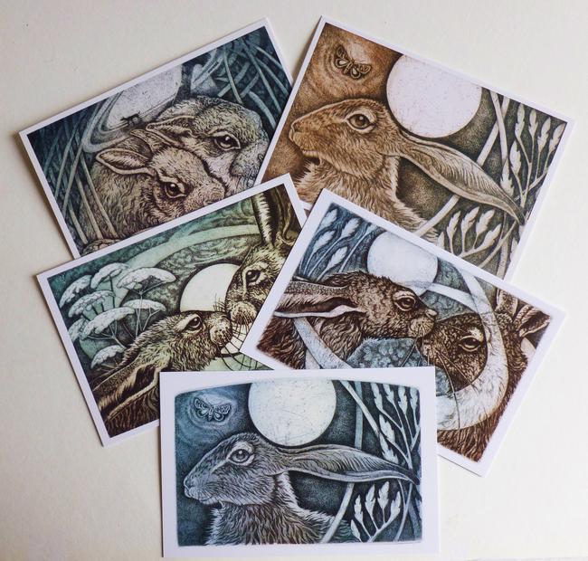 set of 5 cfards