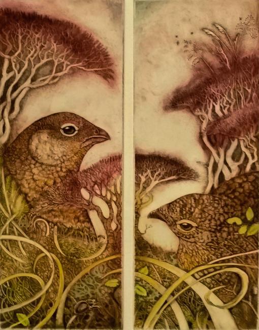Grouse pair
