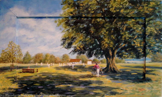 Sunday Afternoon Cricket, Bradenham, Norfolk