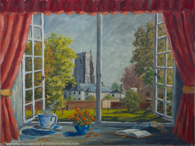 Village Through the window (1124)