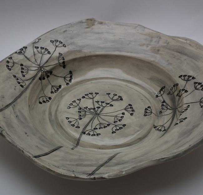 Cow Parsley irregular dish