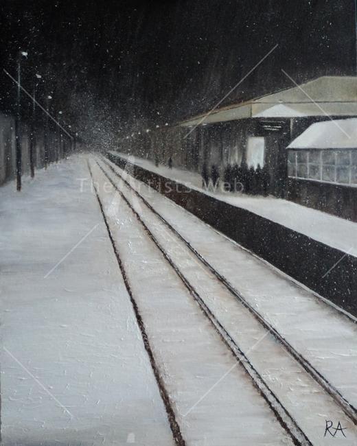 Stranded - Petersfield Station, Winter 2010
