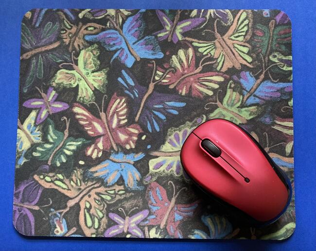 Butterflies Are Free Mouse Pad