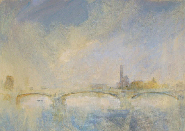 Clearing Storm, Chelsea Wharf